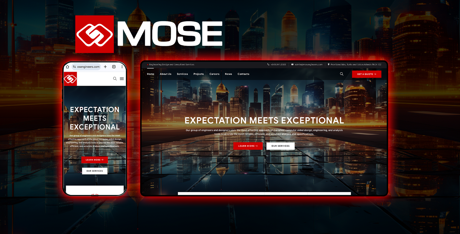 Website Development 16 MOSENGINEERS